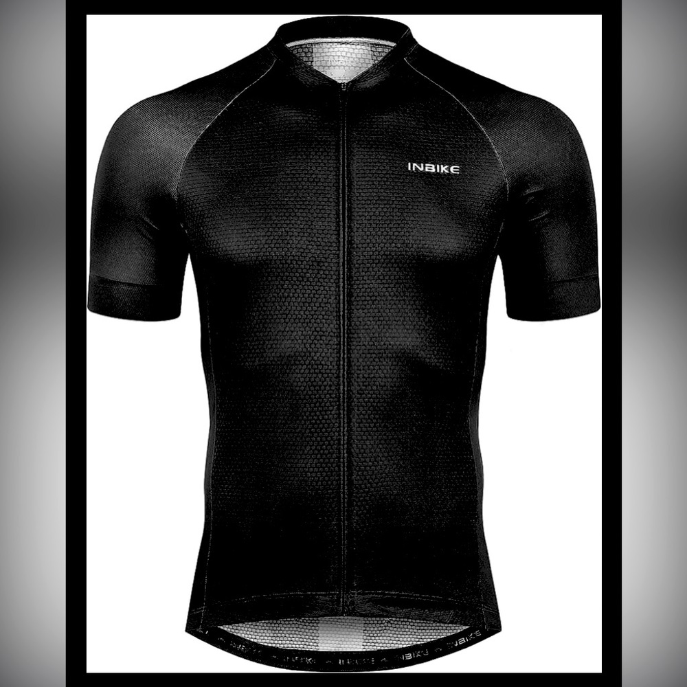 INBIKE Cycling Jersey 3 Rear Pockets Moisture Quick Dry Reflective Biking Shirts